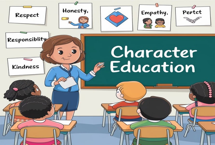 Top Five Tips for Character Education Directed to Children