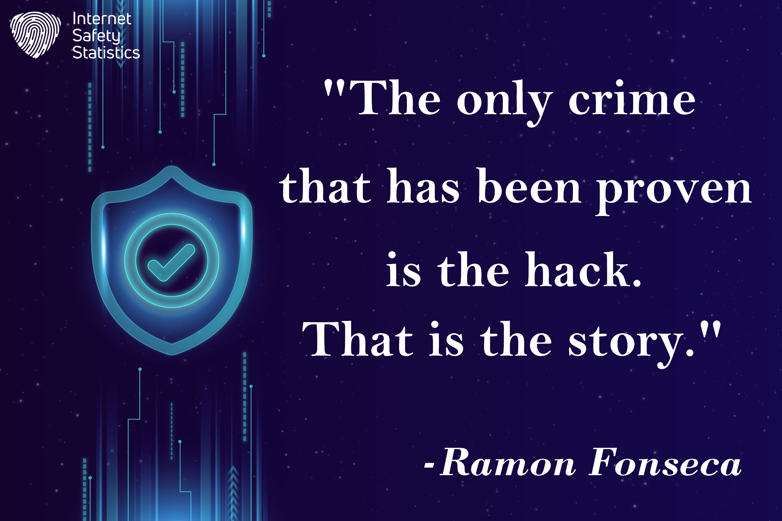 Cybersecurity Quotes About Its Aspects and Functions Cybersecurity Quotes, Cybersecurity Quote by Ramon Fonseca