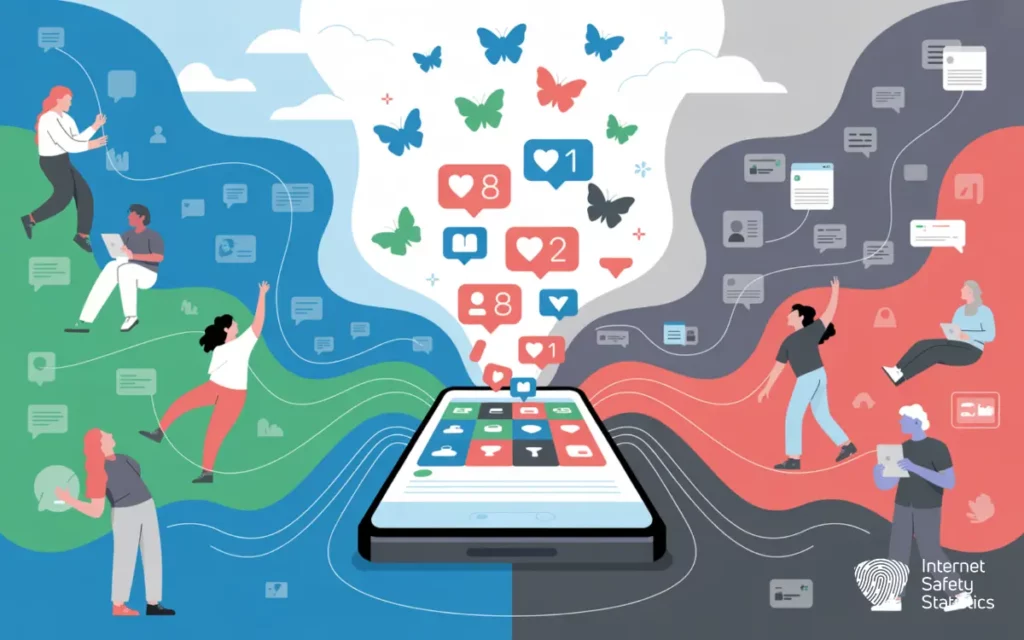 Social Media and Mental Health: A UK Guide to Digital Well-Being social media,impact of social media The Impact of Social Media on Well-Being (3)