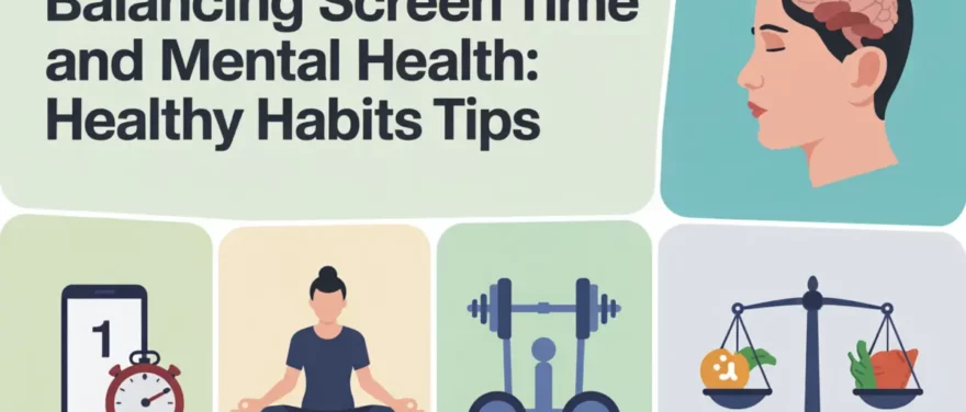 Balancing Screen Time and Mental Health: Healthy Habits Tips