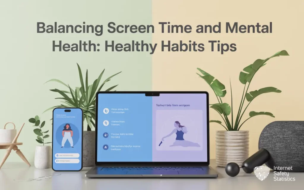 Balancing Screen Time and Mental Health: Healthy Habits Tips Screen time,mental health Balancing Screen Time and Mental Health: Healthy Habits Tips
