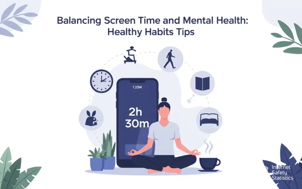 Balancing Screen Time and Mental Health: Healthy Habits Tips Screen time,mental health Balancing Screen Time and Mental Health: Healthy Habits Tips