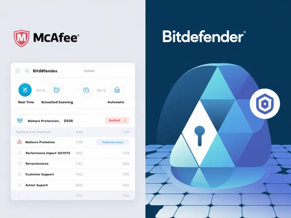 McAfee vs Bitdefender: A Comprehensive Antivirus Comparison Guide mcafee mcafee