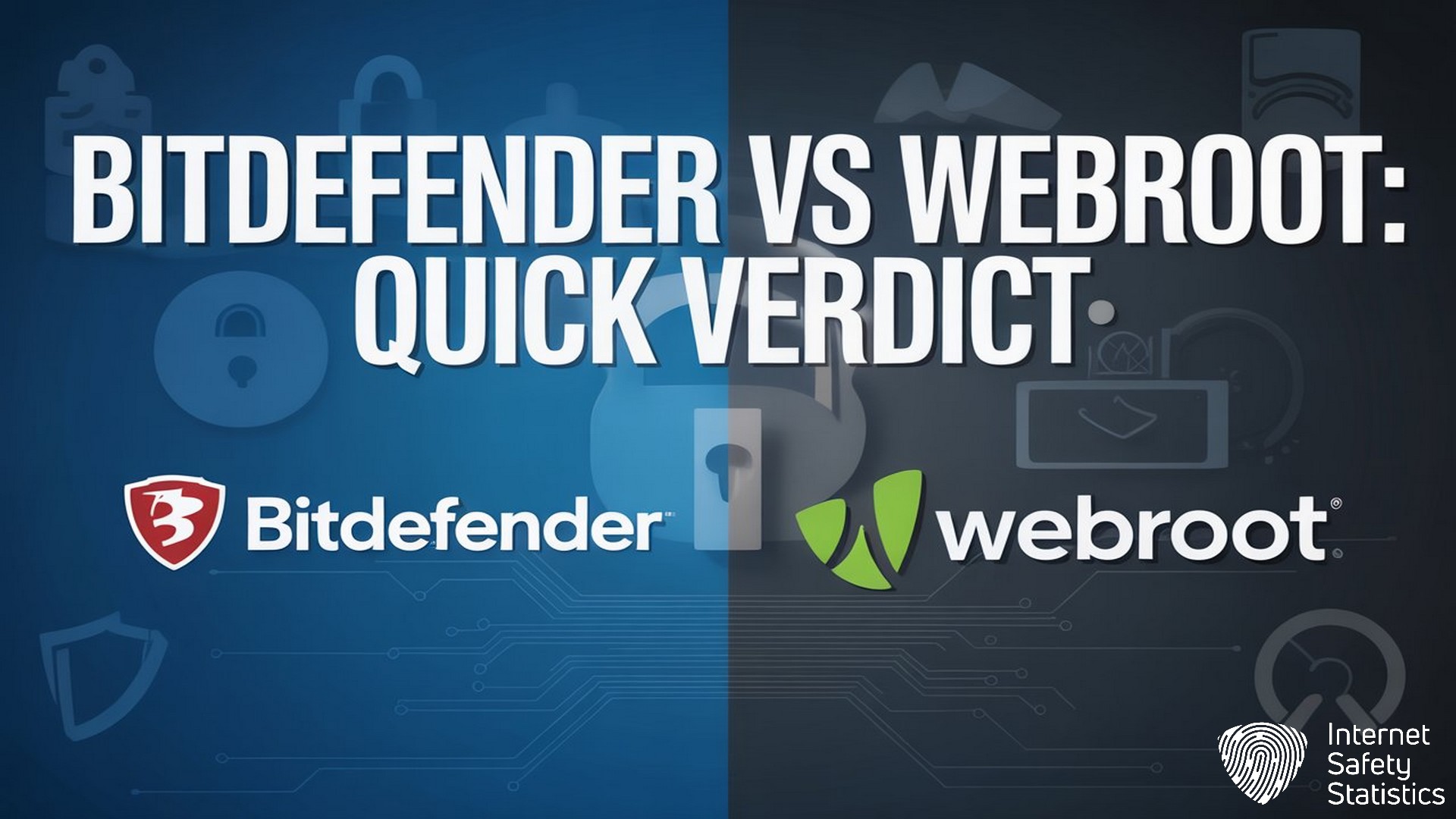 Bitdefender vs Webroot, Quick Verdict