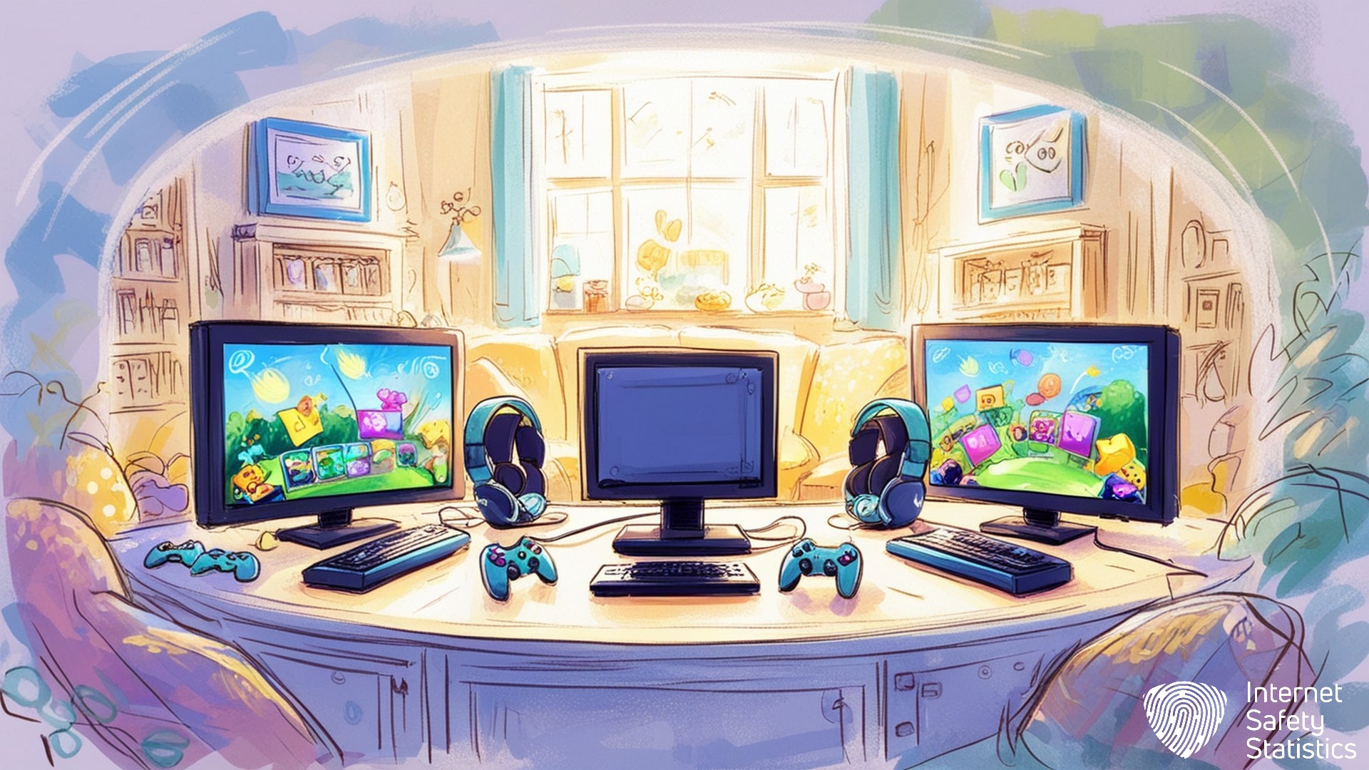 Playing Online Games with Your Children: Benefits and Practical Guide Online Games with Your Children,Co-Playing,PEGI Playing Online Games with Your Children, UK Gaming Safety